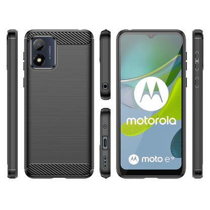 Pouzdro pro Motorola Moto E13, OEM, Carbon, Černé