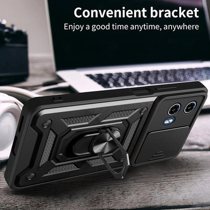 Pouzdro pro Motorola Moto G15 / G15 Power, Techsuit, CamShield, Černé
