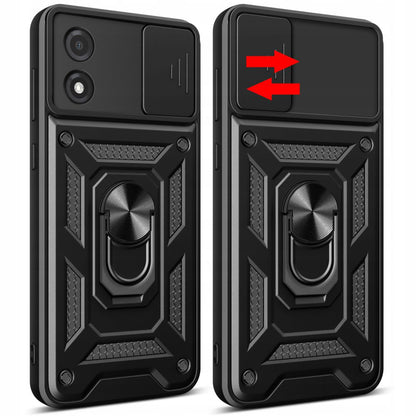 Pouzdro pro Motorola Moto E13, Techsuit, CamShield, Černá