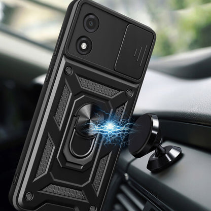 Pouzdro pro Motorola Moto E13, Techsuit, CamShield, Černá