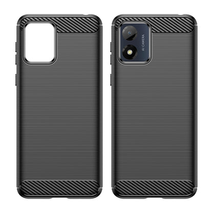 Pouzdro pro Motorola Moto E13, Techsuit, Carbon, Černé