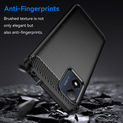 Pouzdro pro Motorola Moto E13, Techsuit, Carbon, Černé
