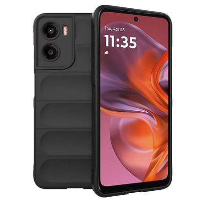 Pouzdro pro Motorola Moto E15 / G05, Techsuit, Magic Shield, Černé