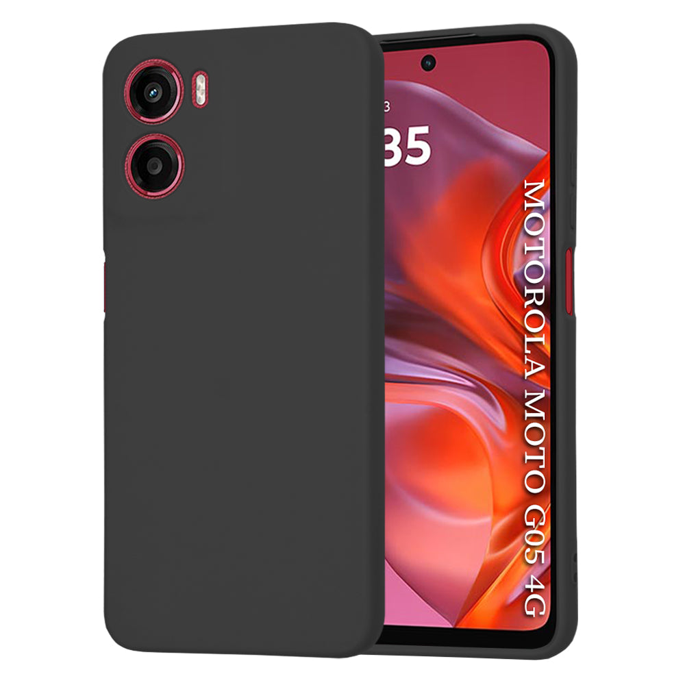 Pouzdro pro Motorola Moto E15 / G05, Techsuit, SoftFlex, černé