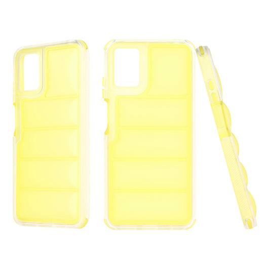 Pouzdro pro Motorola Moto E22i / E22, Techsuit, Wave Shield, Žlutá