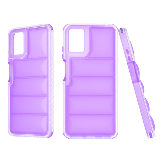 Pouzdro pro Motorola Moto E22i / E22, Techsuit, Wave Shield, Fialové