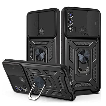 Pouzdro pro Motorola Moto E40 / E30 / E20, Techsuit, CamShield, Černé