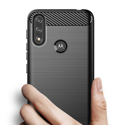 Pouzdro pro Motorola Moto E7i Power / E7 Power, Techsuit, Carbon, Černé