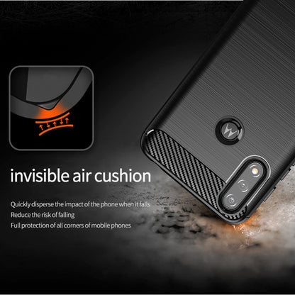 Pouzdro pro Motorola Moto E7i Power / E7 Power, Techsuit, Carbon, Černé