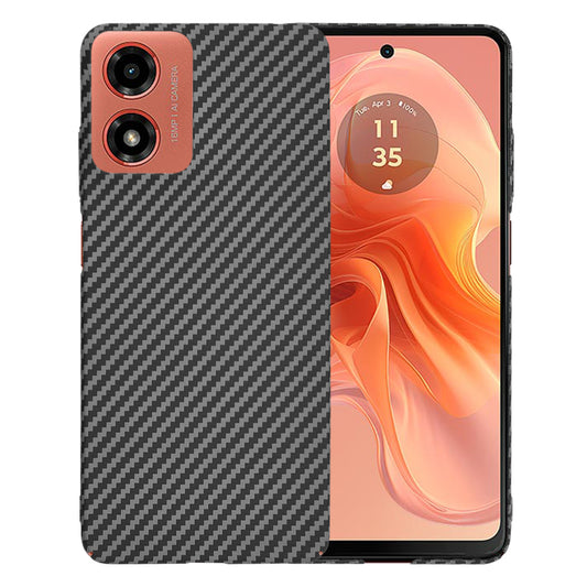 Pouzdro pro Motorola Moto G04s / E14 / G04 / G24, Techsuit, Carbonite FiberShell, černé