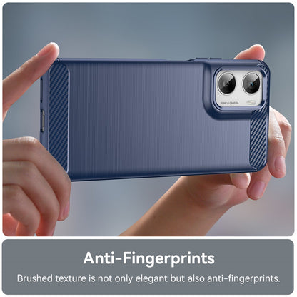 Pouzdro pro Motorola Moto G06 Power / G06, Techsuit, Carbon, Modrá