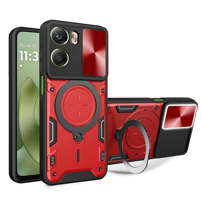 Pouzdro pro Motorola Moto G06, Techsuit, CamGuard Pro, Červené