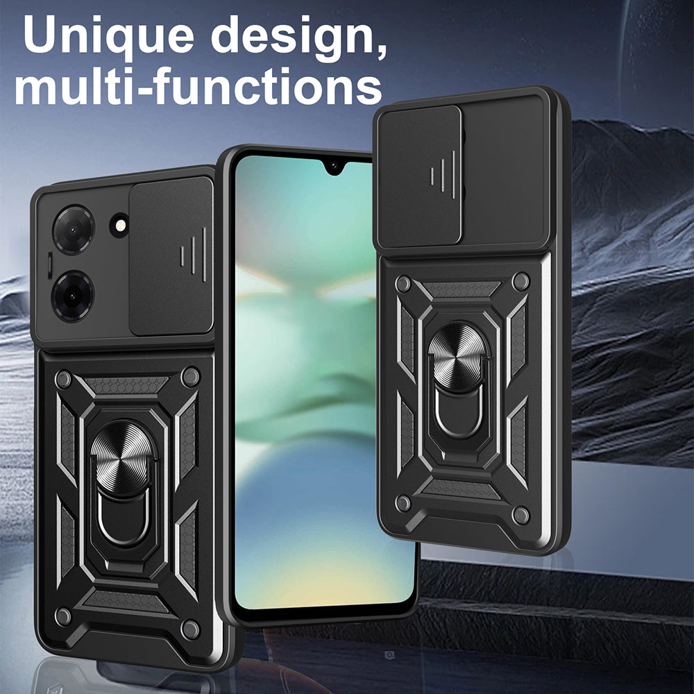 Pouzdro pro Motorola Moto G06, Techsuit, CamShield, Černá