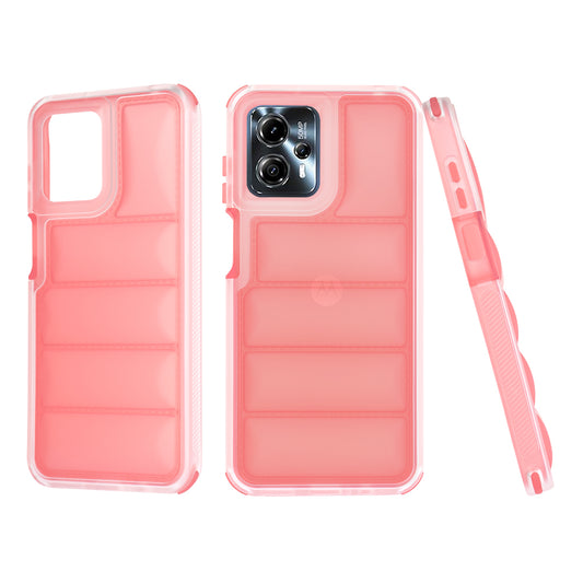 Pouzdro pro Motorola Moto G13 / G23 / G53, Techsuit, Wave Shield, Červené
