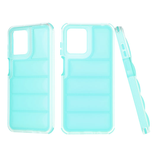 Pouzdro pro Motorola Moto G13 / G23 / G53, Techsuit, Wave Shield, Tyrkysové