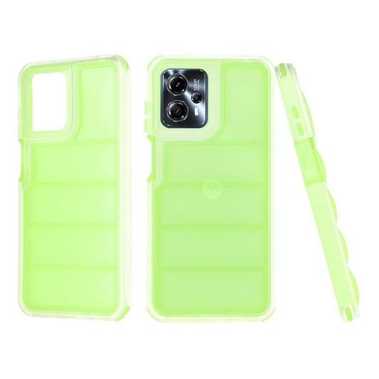 Pouzdro pro Motorola Moto G13 / G23 / G53, Techsuit, Wave Shield, Zelené