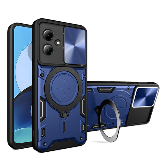 Pouzdro pro Motorola Moto G14, Techsuit, CamGuard Pro, Modrá