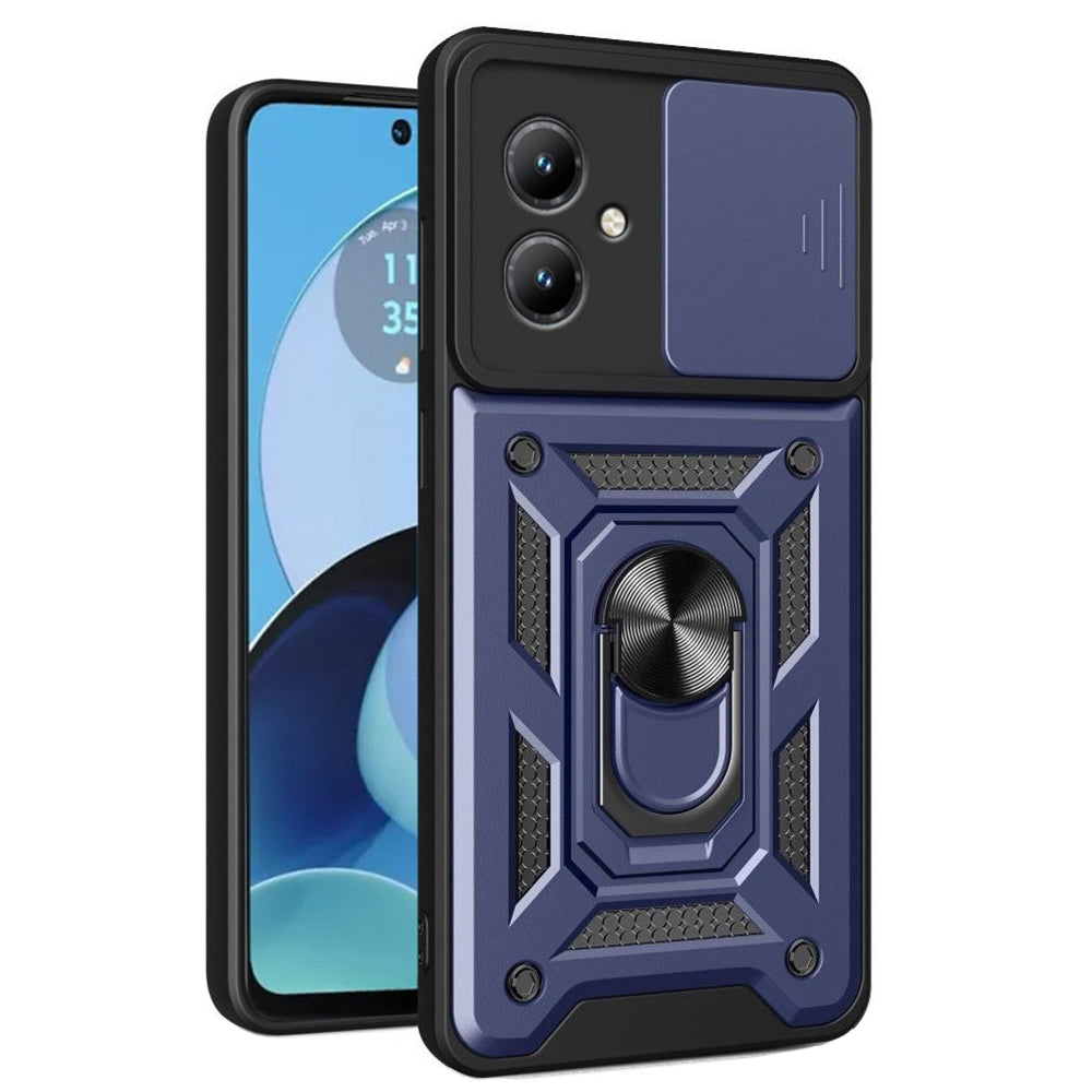 Pouzdro pro Motorola Moto G14, Techsuit, CamShield, Modré