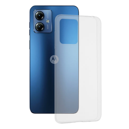 Pouzdro pro Motorola Moto G14, Techsuit, Průhledné, Transparentní