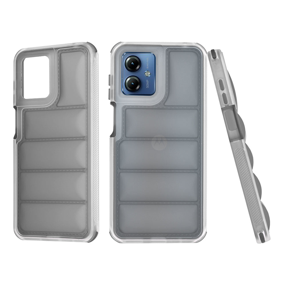 Pouzdro pro Motorola Moto G14, Techsuit, Wave Shield, Černé