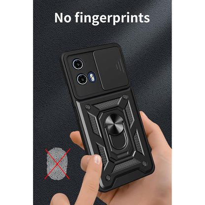 Pouzdro pro Motorola Moto G15 / G15 Power, Techsuit, CamShield, Černé
