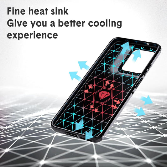 Pouzdro pro Motorola Moto G15 / G15 Power, Techsuit, Carbon, Černá