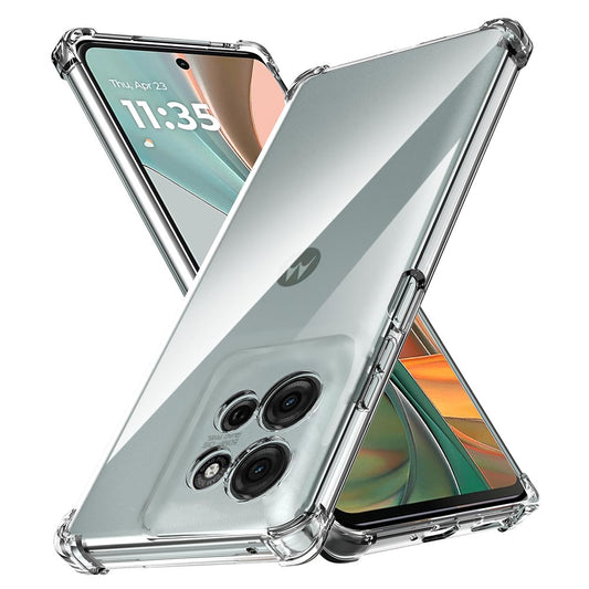 Pouzdro pro Motorola Moto G15 / G15 Power, Techsuit, Odolné proti nárazům, Průhledné