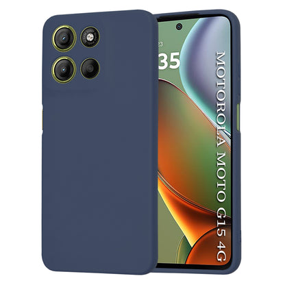 Pouzdro pro Motorola Moto G15 / G15 Power, Techsuit, SoftFlex, Tmavě modrá