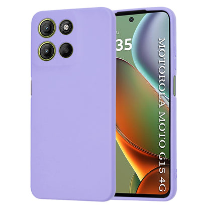 Pouzdro pro Motorola Moto G15 / G15 Power, Techsuit, SoftFlex, Světle fialové