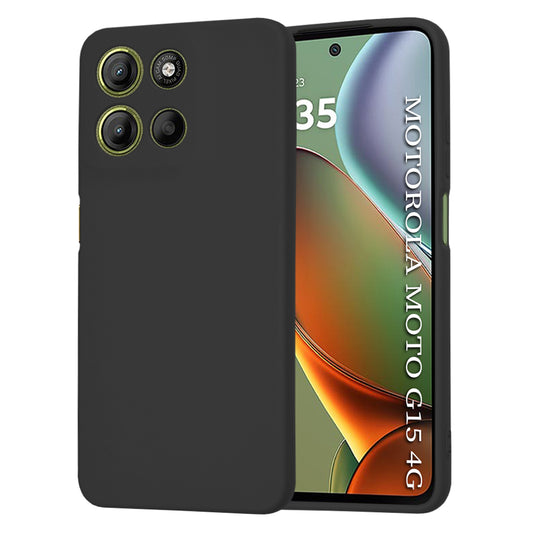 Pouzdro pro Motorola Moto G15 / G15 Power, Techsuit, SoftFlex, Černé