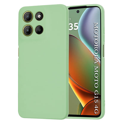 Pouzdro pro Motorola Moto G15 / G15 Power, Techsuit, SoftFlex, Světle zelené