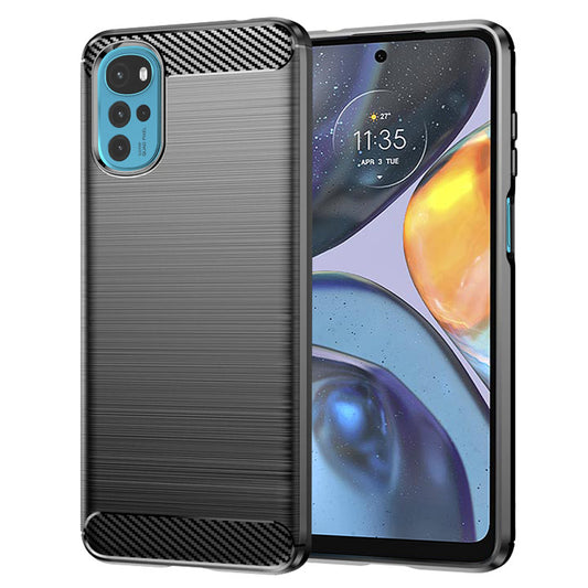 Pouzdro pro Motorola Moto G22, Techsuit, Carbon, Černé