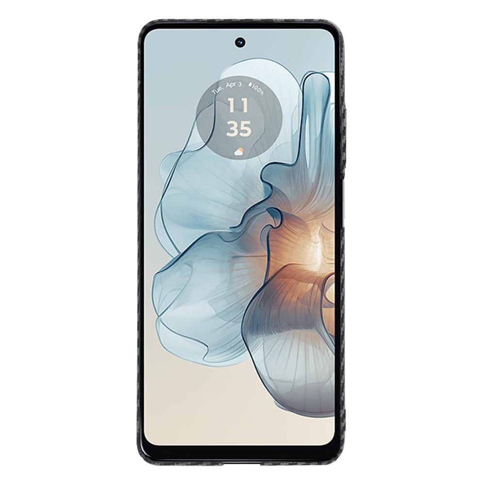 Pouzdro pro Motorola Moto G24 Power, Techsuit, Carbonite FiberShell, Černé