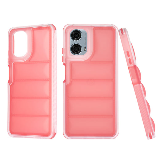 Pouzdro pro Motorola Moto G24 Power, Techsuit, Wave Shield, červené