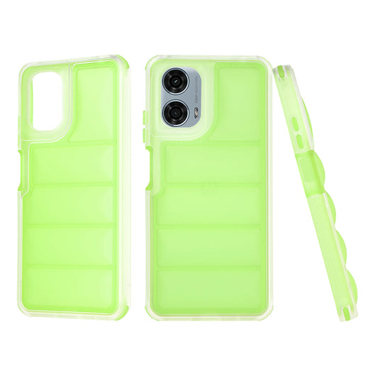 Pouzdro pro Motorola Moto G24 Power, Techsuit, Wave Shield, Zelené