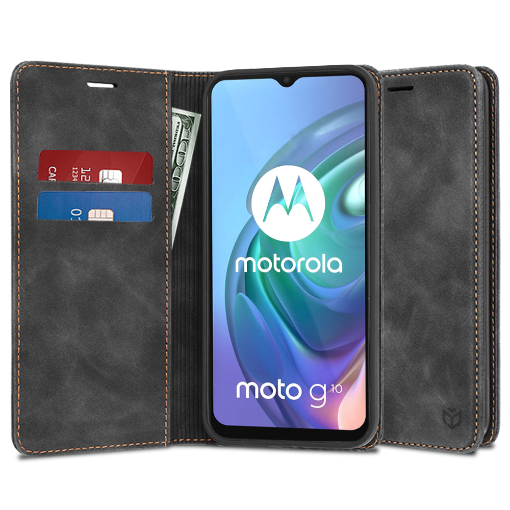 Pouzdro pro Motorola Moto G30 / G20 / G10, Techsuit, Confy, Černá