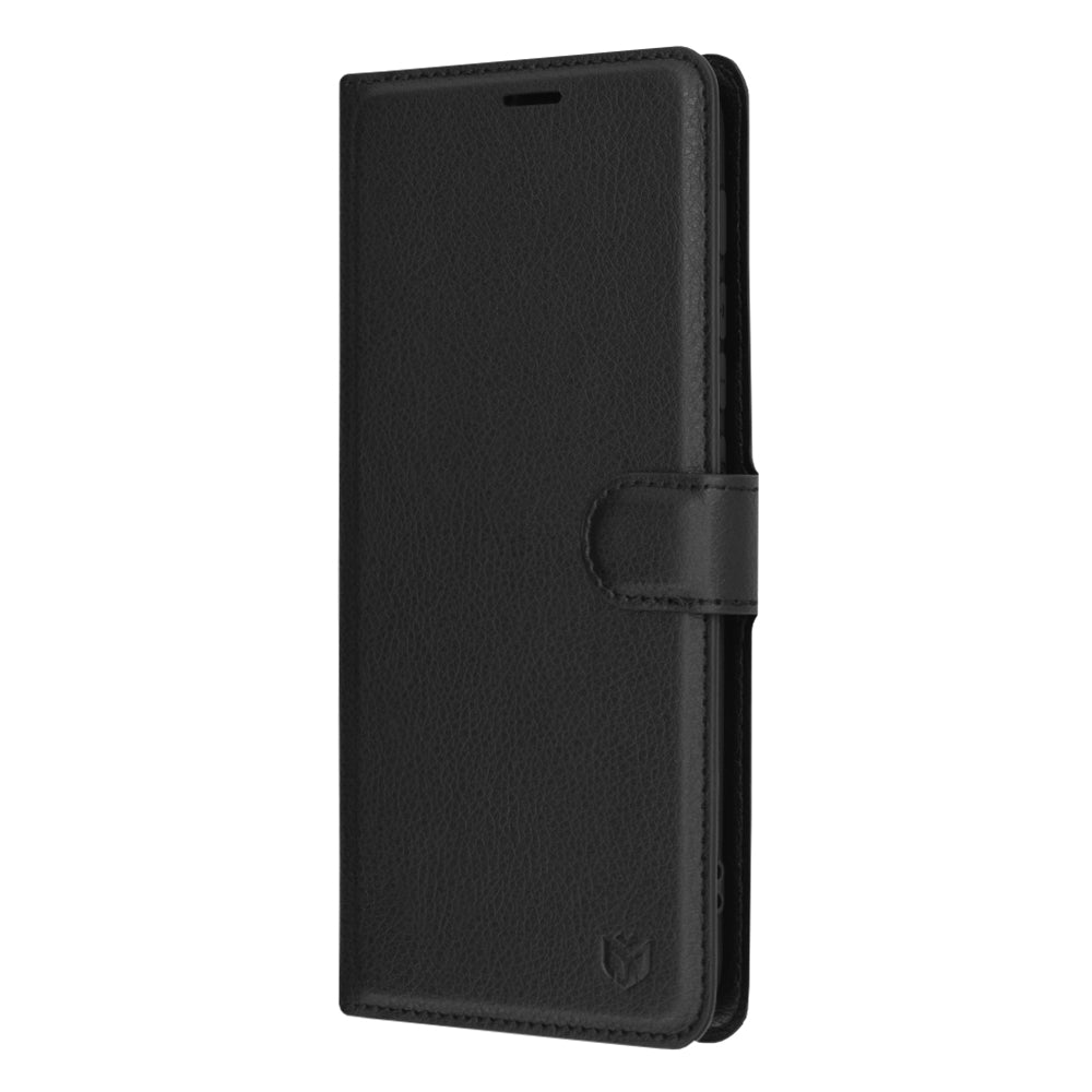 Pouzdro pro Motorola Moto G30 / G20 / G10, Techsuit, kožené folio, černé