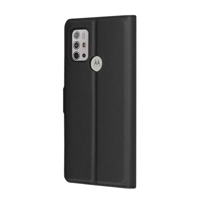 Pouzdro pro Motorola Moto G30 / G20 / G10, Techsuit, kožené folio, černé