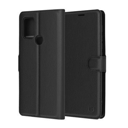 Pouzdro pro Motorola Moto G30 / G20 / G10, Techsuit, kožené folio, černé