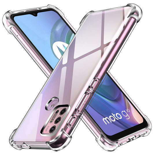 Pouzdro pro Motorola Moto G30 / G20 / G10, Techsuit, nárazuvzdorné průhledné, transparentní