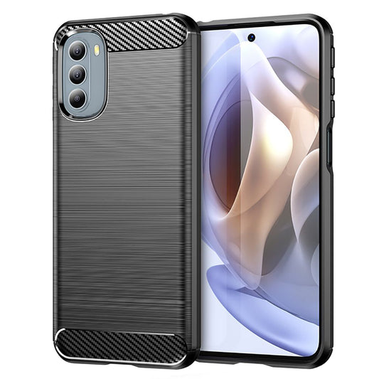 Pouzdro pro Motorola Moto G31 / G41, Techsuit, Carbon, Černá