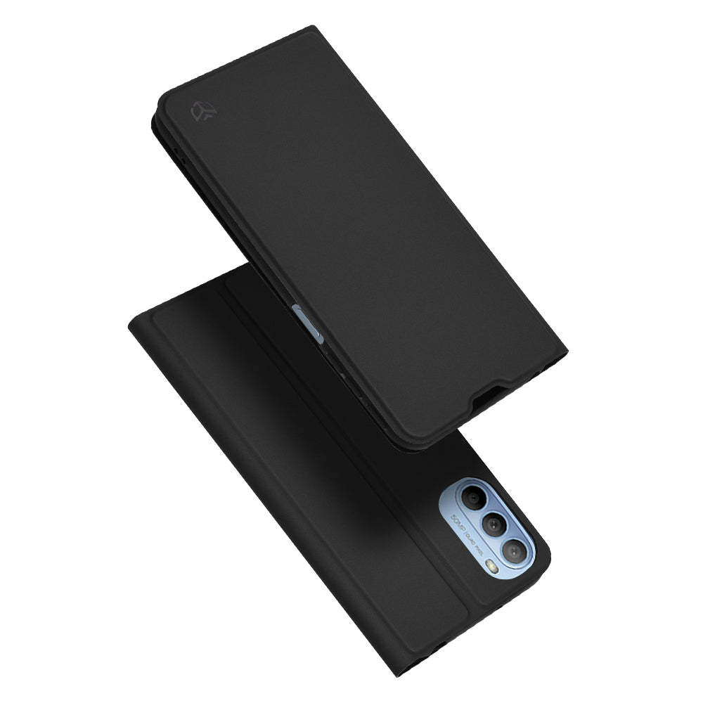 Pouzdro pro Motorola Moto G31 / G41, Techsuit, Magskin Book, Černé