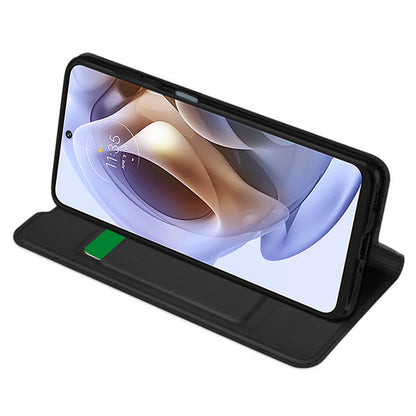 Pouzdro pro Motorola Moto G31 / G41, Techsuit, Magskin Book, Černé