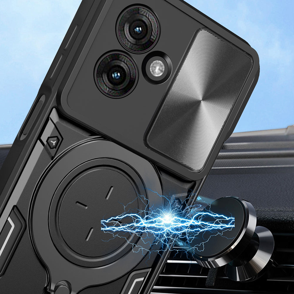 Pouzdro pro Motorola Moto G35, Techsuit, CamGuard Pro, červené