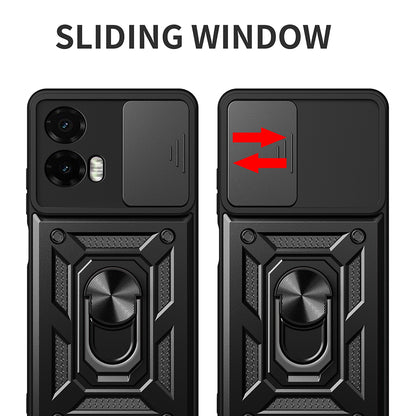 Pouzdro pro Motorola Moto G35, Techsuit, CamShield, Černé