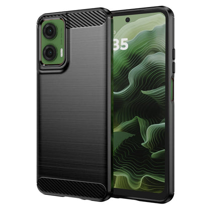 Pouzdro pro Motorola Moto G35, Techsuit, Carbon, Černé
