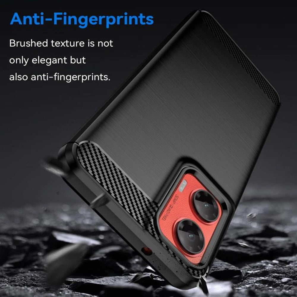 Pouzdro pro Motorola Moto G35, Techsuit, Carbon, Černé