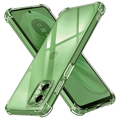 Pouzdro pro Motorola Moto G35, Techsuit, Odolné proti nárazům, Průhledné
