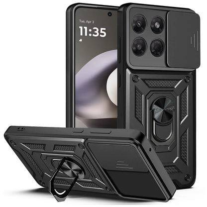 Pouzdro pro Motorola Moto G37 Power, Techsuit, CamShield, Černé
