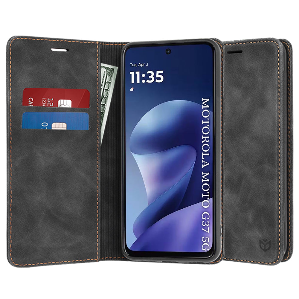 Pouzdro pro Motorola Moto G47 / G37 Power / G37, Techsuit, Confy, Černé
